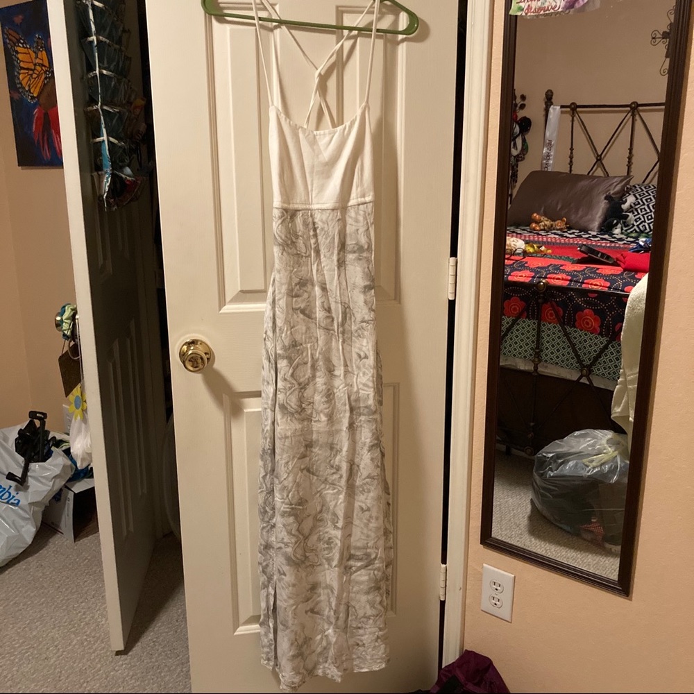 RVCA strappy maxi dress